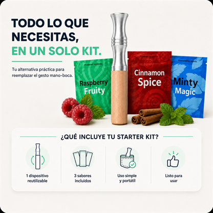 Inhalador de Aire con Sabores