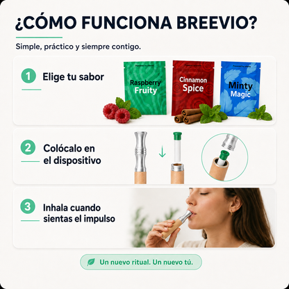 Inhalador de Aire con Sabores