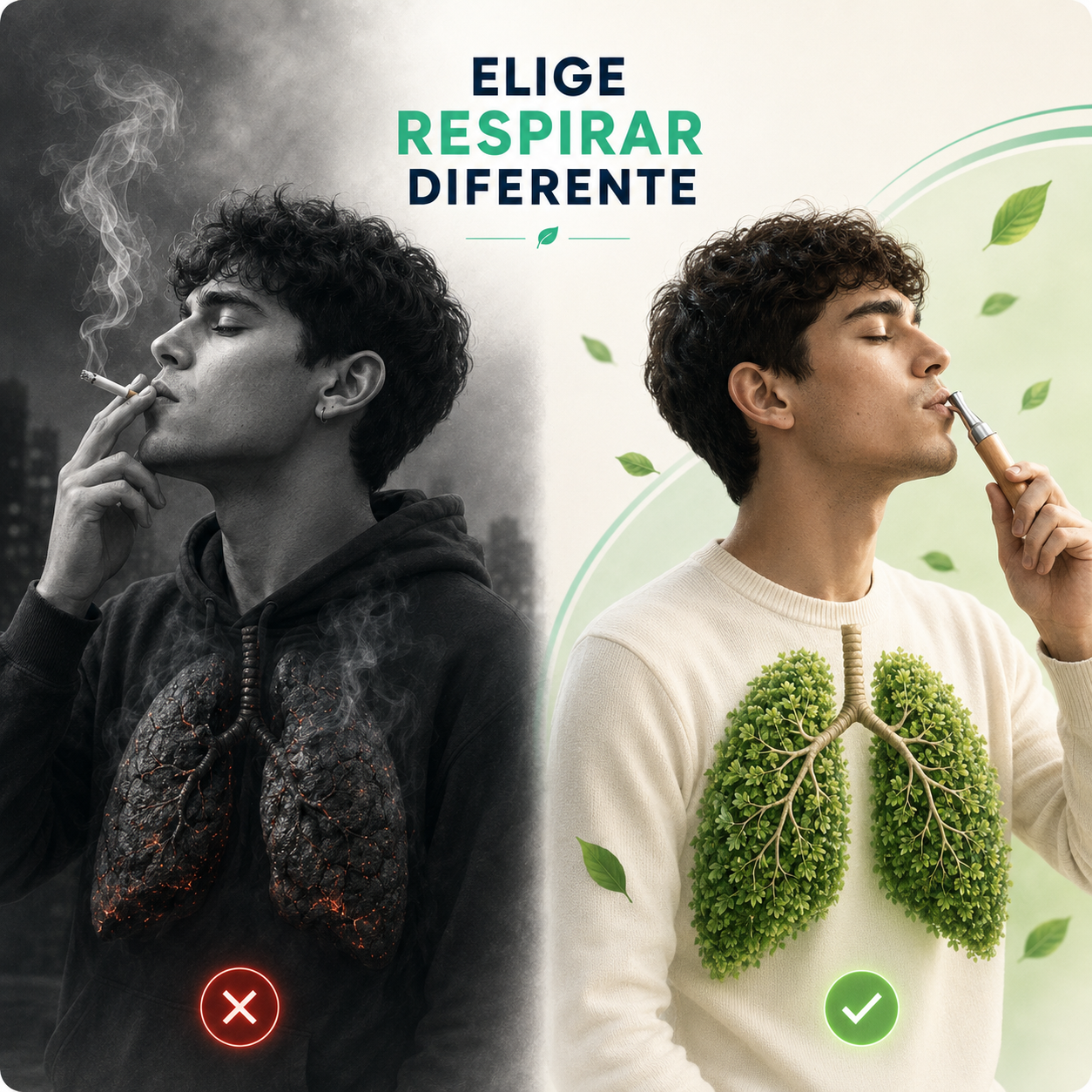 Inhalador de Aire con Sabores